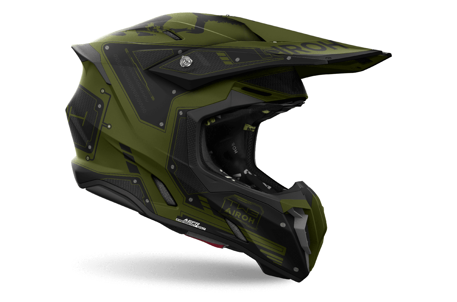 Casco para Moto Airoh Twist 3 Military Matt